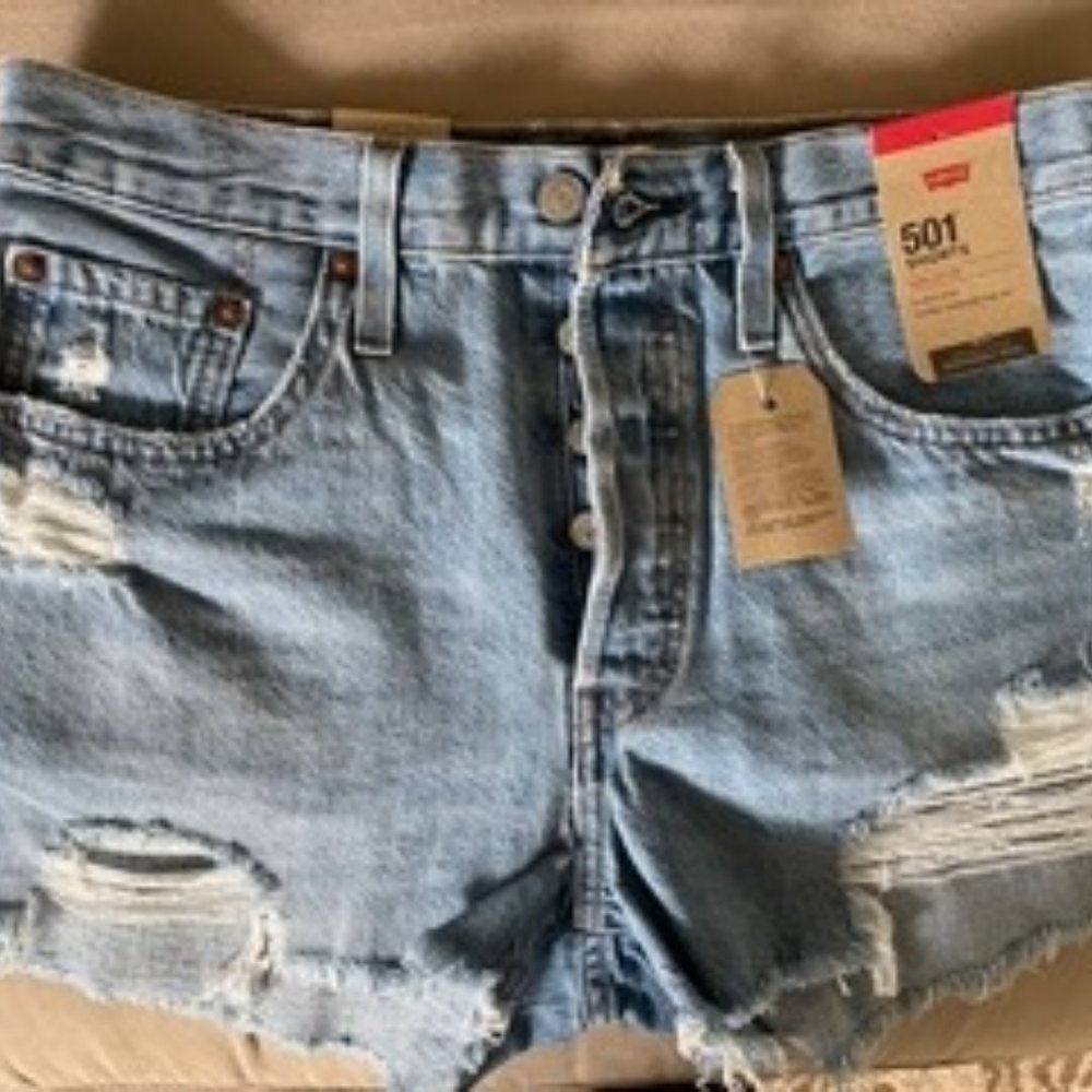 Levi Strauss 501 High Rise Shorts